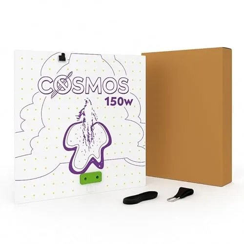 Weedness Cosmos LED Pflanzenlampe 150 Watt Vollspektrum 40x40 cm 2,5 μmol/J