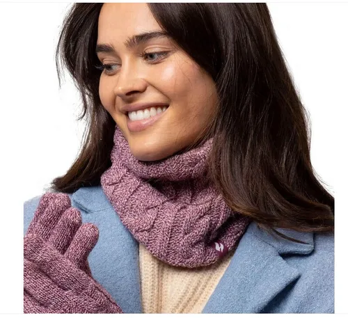 Heat Holders Thermo Damen Nackenwärmer Schal Loopschal rosa Winter warm Thermo