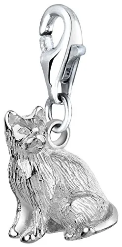 Nenalina Katze Karabiner Charm Anhänger