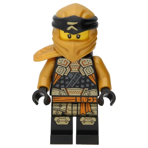LEGO Minifigur Cole - LEGO Ninjafigur - LEGO Ninjago - LEGO Goldener Ninja Cole