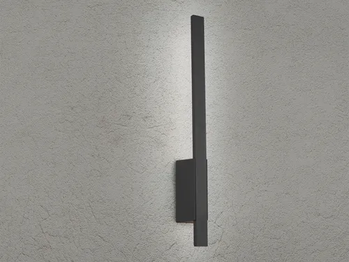 Trio Lighting LED-Außenwandleuchte Tawa - Moderne Wandleuchte in Anthrazit - Außenwandleuchten für stilvolle Lichtakzente im Garten. Die IP54 geschützte TAWA Leuchte bietet warmweißes Licht, hohe Energieeffizienz und eine Lebensdauer von 30.000 Stunden.