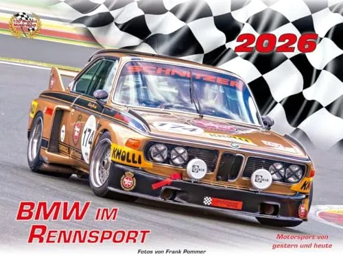 BMW im Rennsport Kalender 2026 von Motorsport-Bild-Verlag