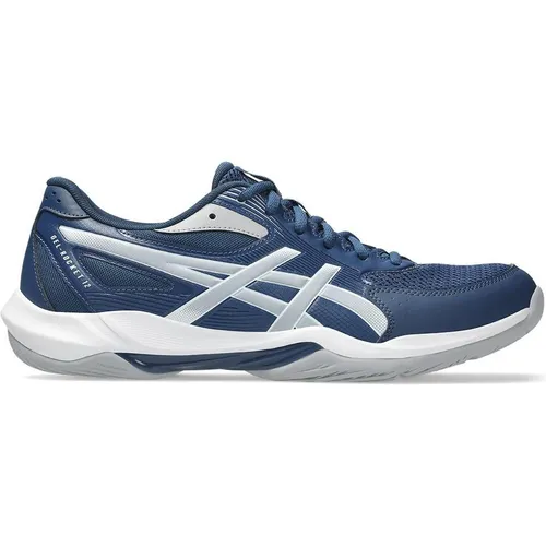 Asics Gel Rocket 12 Herren Hallen-Indoorschuhe - Herren-Sneaker mit hervorragender Stabilität und Flexibilität für sicheres Spiel auf dem Court, ausgestattet mit TRUSSTIC Technologie für schnelle Bewegungen.