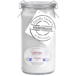 Mini Jumbo Creme Duftkerze Dekokerze 307118 - Candle Factory