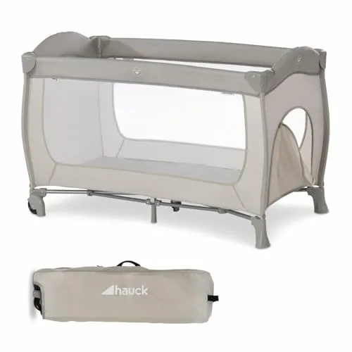 hauck Kinderreisebett Sleep N Play Go Plus – Beige in beige von hauck