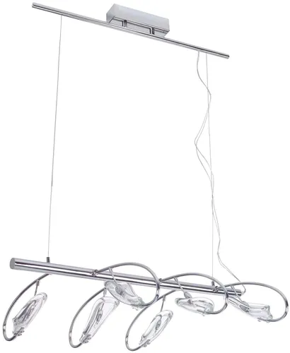 792.60 Paulmann Pineto Pendelleuchte 6x20W Chrom/Glas