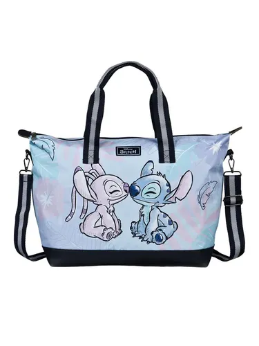 Undercover Disney Stitch Weekender - Tragetasche mit süßem Stitch Motiv - Stylische Weekender-Tasche mit geräumigem Hauptfach und Reißverschlussfach. Ideal für Reisen, Städtetrips oder den Strand. Hochwertige Verarbeitung für langlebigen Einsatz.