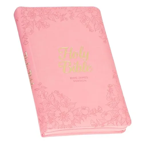 KJV Holy Bible, Standard Size Faux Leather Red Letter Edition - Bücher, hochwertige Faux-Leder-Ausgabe mit Daumenregister und rotem Text, ideal für den täglichen Gebrauch und das Studium der Bibel.