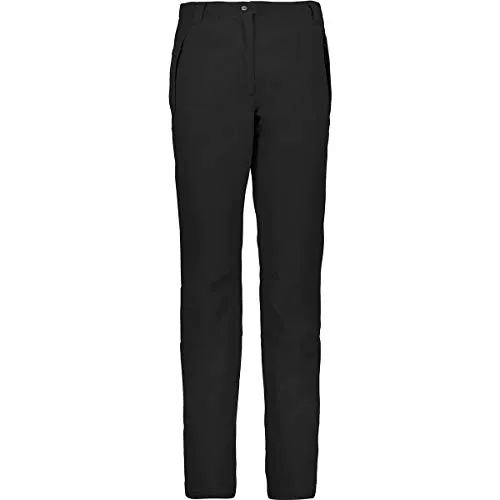 CMP Damenhose mit Gamasche - Schwarz, XXXL - Wanderhosen für Outdoor-Abenteuer, wasserdicht (WP 7.000) und atmungsaktiv (MVP 1.000) mit ergonomischer Passform und Oeko-Tex Standard 100 Zertifizierung.