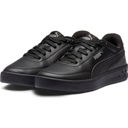 Puma Court Classic Clean puma black-puma black (10) 4.5