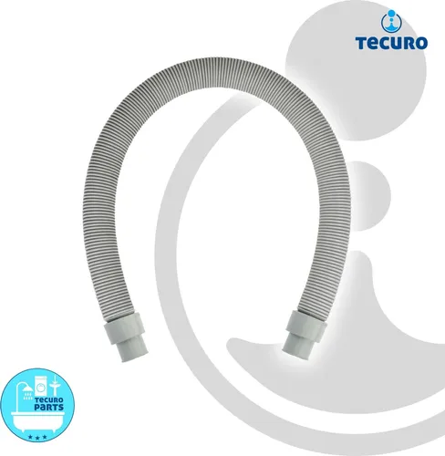 Produktbild tecuro Waschmaschinen Spülmaschinen Ablaufschlauch ausziehbar von 60 - 200 cm