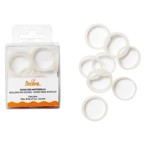 Führungsringe für rollstäbe -Large- Set/8