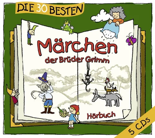 Die 30 besten Märchen der Brüder Grimm - Hörbuch - Erleben Sie die berühmtesten Märchen der Brüder Grimm als Hörbuch. Ideal für Groß und Klein, bietet es spannende Geschichten für unvergessliche Momente.