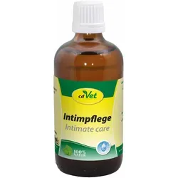 cdVet Intimpflege 100 ml - Natürliches Pflegemittel für Hunde & Katzen, ideal zur hygienischen Pflege im Vaginal- und Vorhautbereich, besonders bei unkastrierten Tieren.