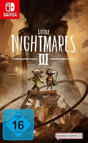 Little Nightmares III für Nintendo Switch - Fesselndes Adventure-Spiel im Koop-Modus, in dem du mit einem Freund oder KI gegen Kindheitsängste kämpfst. Entdecke die düstere Welt von Little Nightmares und überlebe gemeinsam!
