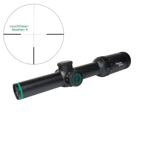 Professor Optiken Staffelsee 1-6x24 LD V2 Zieloptik mit Leuchtfaser-Absehen 4