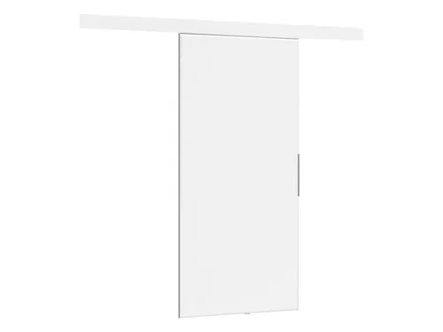 Mirjan24 Schiebetürsystem Multi Komplett-Set - Schiebetüren Set in Weiß, inkl. Selbstschließer und robustem Aluminiumgriff – ideal für stilvolle Trennwände und Innentüren.