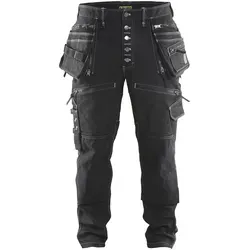 Blakläder Handwerker Bundhose 1999 1141 mit Stretch - Arbeits- & Schutzkleidung mit optimaler Bewegungsfreiheit dank Stretch-Einsätzen, robust und bequem auf der Hüfte sitzend - ideal für Handwerker.
