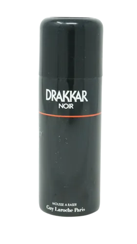 Guy Laroche Drakkar Noir Rasierschaum 150ml - Luxuriöser Rasierschaum für eine sanfte Rasur, der das Hautbild verbessert und für ein angenehmes Gefühl sorgt. Ideal für die tägliche Pflege.