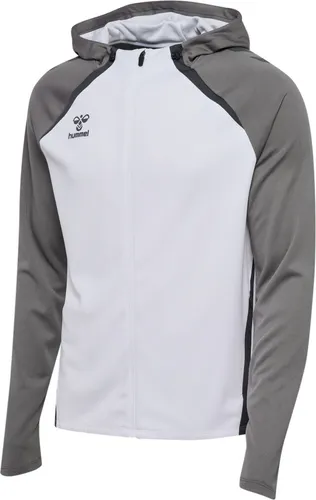 Hummel hmlLead 2.0 Zip Hoodie Woman - Hochwertiger Damen Zip Hoodie aus 100 % recyceltem Polyester, ideal für sportliche Aktivitäten. Mit BEECOOL-Technologie für hohe Atmungsaktivität und schnellen Trocknungseffekt.