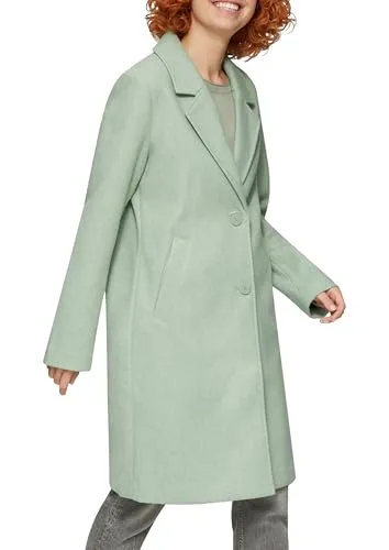 QS Damen 2148481 Mantel mit Reverskragen - Funktionsjacken mit elegantem Reverskragen, ideal für den Alltag und vielseitig kombinierbar.