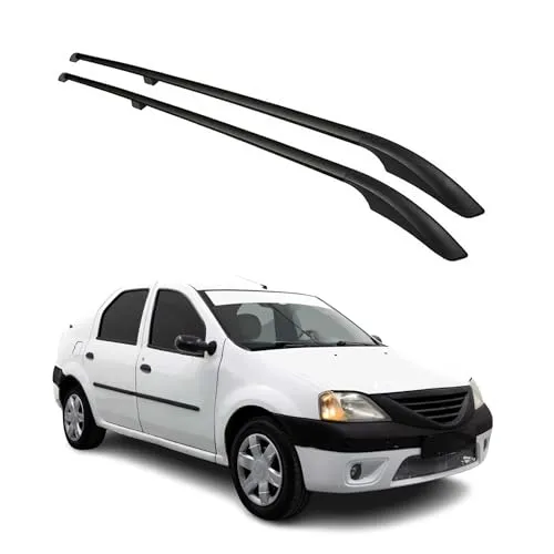 OMAC Dachträger für Dacia Logan MCV Kombi (2006-2013) – Aluminium Schwarz, Rostbeständig - Hochwertige Dachreling für Dacia Logan MCV, bietet eine perfekte Passform und einfache Montage. Ideal für vielseitige Nutzung und maximale Stabilität bei Reisen.