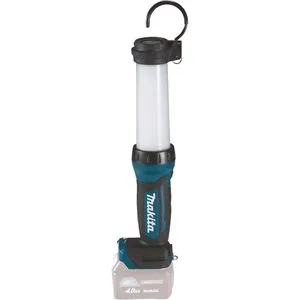 Makita LED-Akku-Werkstattleuchte 12V - Taschenlampe mit 360°-Ausleuchtung, USB-Anschluss für Smartphones und XPT-Schutz gegen Staub und Spritzwasser. Ideal für Werkstätten und Outdoor-Einsätze.