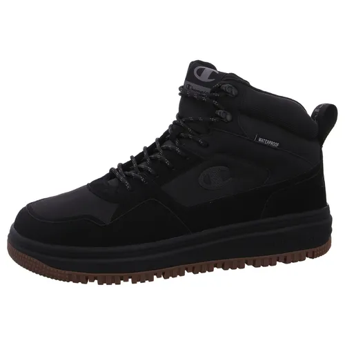 Champion RD18 Utility Mid Cut Shoe Herren Stiefel - Schwarz, Größe 44 - Sneaker von Champion mit wasserdichter Konstruktion und rutschfester Gummi-Laufsohle, ideal für aktive Tage und Outdoor-Abenteuer.