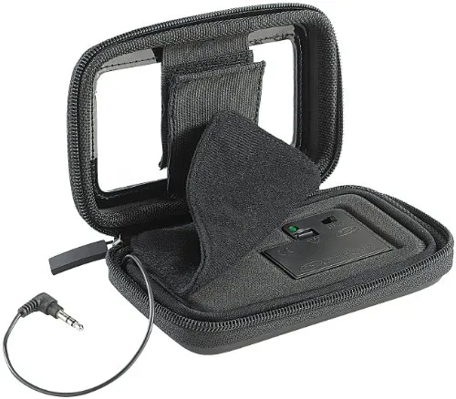 auvisio Handy-Tasche: Wasserfestes 2in1-Sound-Bag mit Lautsprecher für kleine Smartphones (wasserdichte Handy-Hüllen, wasserdichte Smartphonetasche, Umhängetasche)