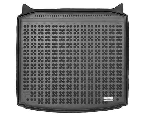 AZUGA Gummi Kofferraumwanne Premium Antirutsch passend für Skoda Kodiaq II ab 12/2023 5-Sitzer mit vertieftem Standardboden ohne Reserverad AZ12000807