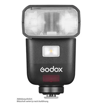 Godox V480 mit Akku für Micro Four Thirds