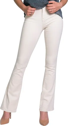 ONLY Damen Flared Fit Jeans 15230778 Ecru XL-34
