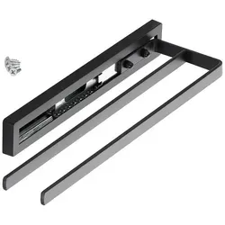 SO-TECH® Teleskop-Handtuchhalter STYLE in schwarz von SO-TECH