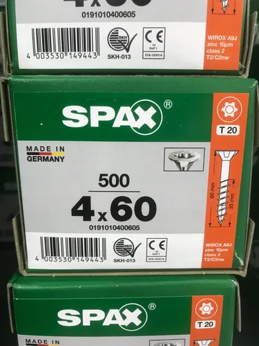 Schrauben von SPAX
