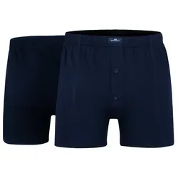 GÖTZBURG Boxershorts (2-St) enge Form blau XXL