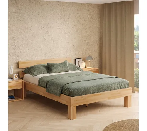 skølm. Bettgestell Floki 140x200 cm von skølm.