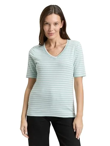 T-Shirt mit V-Ausschnitt