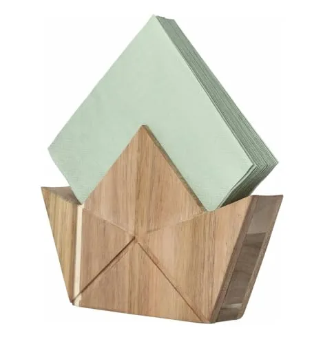 Serviettenhalter Bootform aus Holz von räder design von Räder