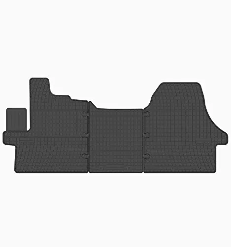 all4you Gummimatten Original Qualität Fußmatten Gummi schwarz 4-teilig