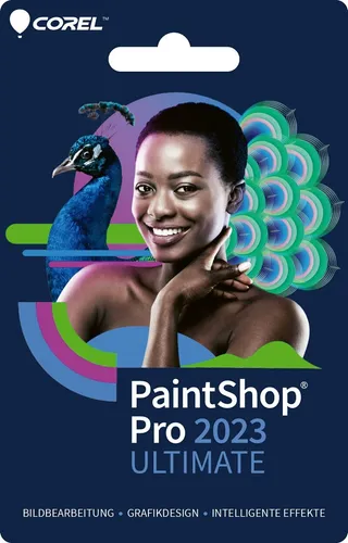 COREL PaintShop Pro 2023 ULTIMATE - Dauerlizenz für Windows 11/10 - Foto- und Grafikbearbeitungssoftware mit einer Lizenz für 1 Gerät, inklusive Keycard und deutscher Sprache – ideal für kreative Projekte.