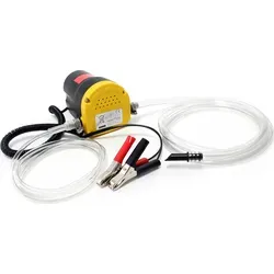 Wiltec Ölabsaugpumpe 12 V 60 W – Effiziente Diesel- und Heizölpumpe - Leistungsstarke 12 V Ölabsaugpumpe mit 1,5 l/min Förderleistung für schnellen Ölwechsel. Kompakt und leicht, ideal für mobilen Einsatz. Einfach zu bedienen über das Ölmessstabrohr.
