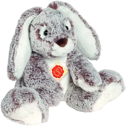 Teddy Hermann® Kuscheltier Schlenkerhase 21 cm grau - Kuscheltiere – Weicher Schlenkerhase aus hochwertigem Polyester, ideal zum Kuscheln und Spielen, ab Geburt geeignet und waschbar bei 30°C.
