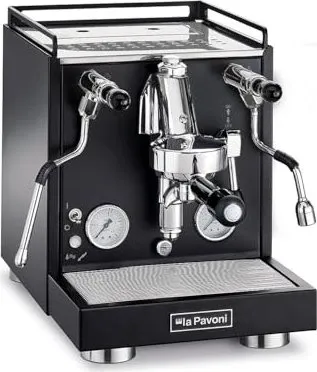 La Pavoni Espressomachine New Cellini Evolution black - Siebträgermaschinen mit hochwertiger Verarbeitung und perfektem Espresso, ideal für Kaffeeliebhaber, die das Besondere suchen.