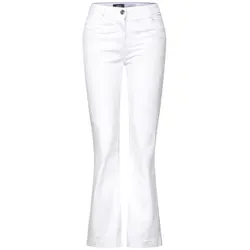 CECIL Bootcut-Jeans 5-Pocket-Style in Weiß in weiß von CECIL