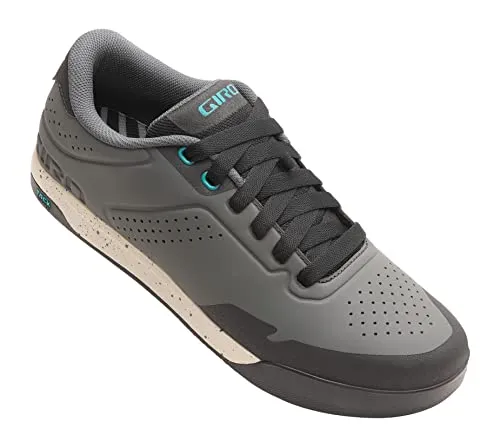 Giro Latch MTB-Schuhe Grau EU 41 für Frauen - Fahrradschuhe mit optimalem Grip dank Tack Rubber und Dämpfung durch Mute Foam, ideal für anspruchsvolle Trails und Flachpedale.