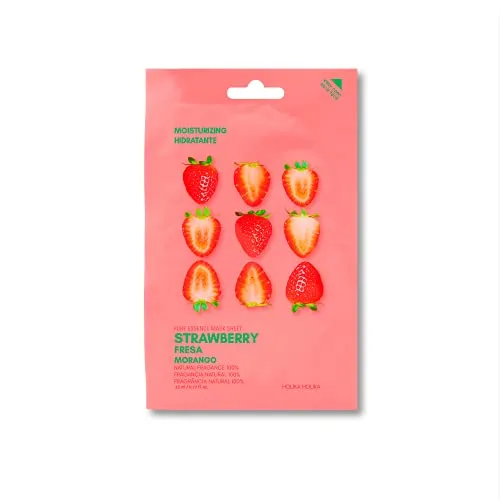 Holika Holika Pure Essence Aufhellende Maske, Erdbeere, 23 ml