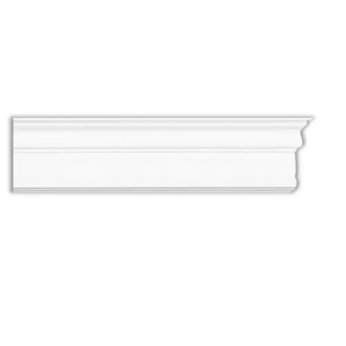 Homestar Zierleiste D 120 (35 x 110 mm), Länge 2m, zum kleben, Styropor, überstreichbar