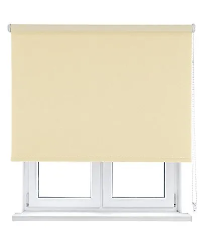 VIEWTEX Verdunkelungs- und Thermorollo Beige 75 X 250 cm 5 Jahre Garantie