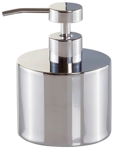 MÖVE DECO Seifenspender, silber - Eleganter Seifenspender aus hochwertigem Edelstahl, ideal für stilvolle Badezimmer und Küchen.