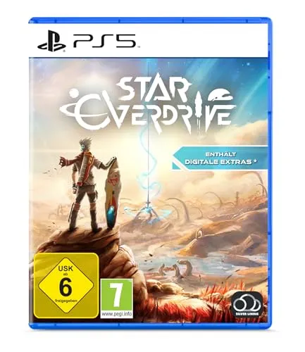 Star Overdrive - PS5 [EU Version] - Actionreiches Abenteuer für PS5 in einer vielfältigen, außerirdischen Welt mit atemberaubenden Biomen und herausfordernden Rätseln. Enthält digitalen Soundtrack und Manga!